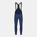 Q36.5 Dottore Termico Bib Tights - Men's - Navy Blue with breathable mesh straps and ergonomic fit for cycling performance
