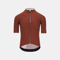 Q36.5 Dottore Pro Jersey - Men's - Rust Red with 3D fast-drying fabric and minimal seams for aerodynamic performance