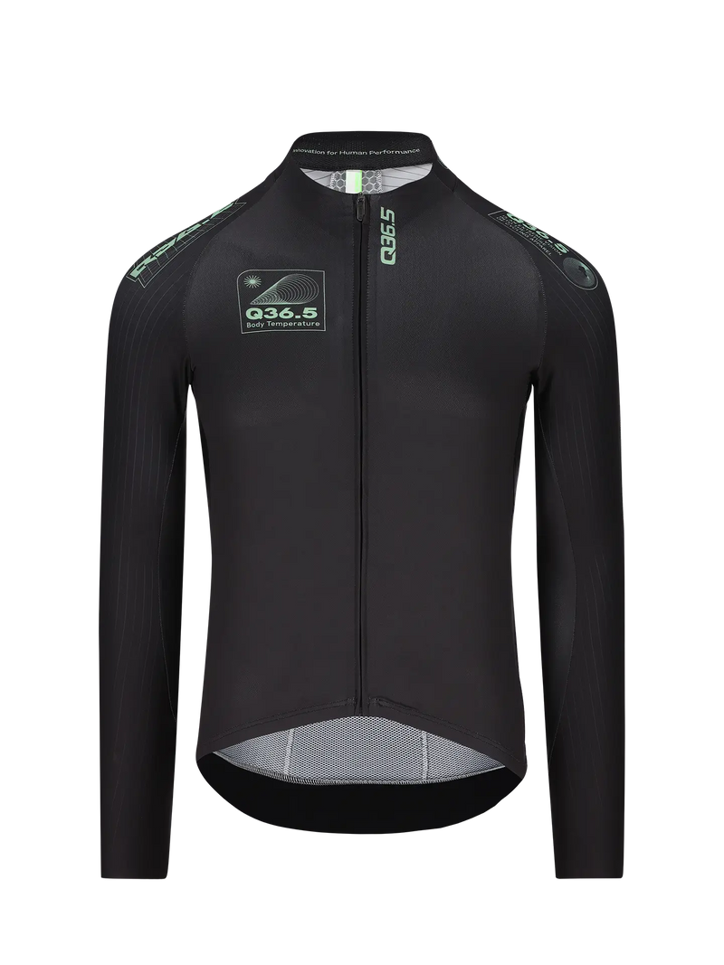 Q36.5 Gregarius Hybrid Light Retrofuture Long Sleeve Jersey - Men&