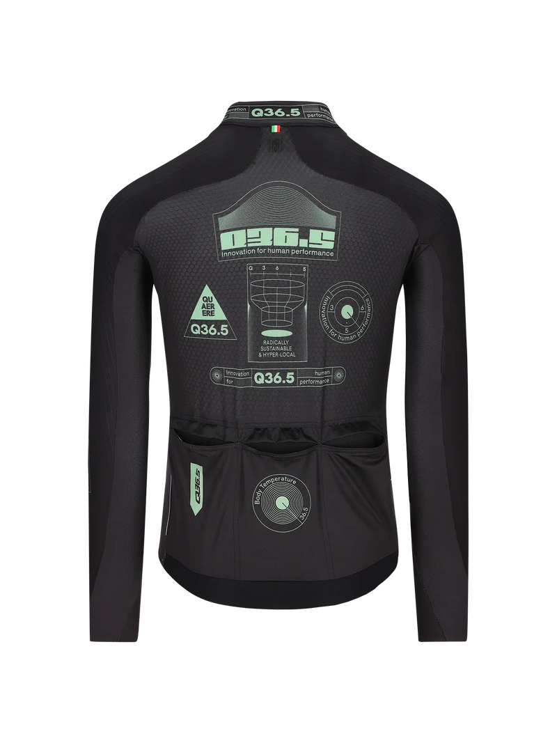 Q36.5 Gregarius Hybrid Light Retrofuture Long Sleeve Jersey - Men&