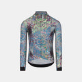 Q36.5 Gregarius Hybrid Thermomap Long Sleeve Jersey - Men's - Thermomap with geometric multicolor pattern and full front zipper