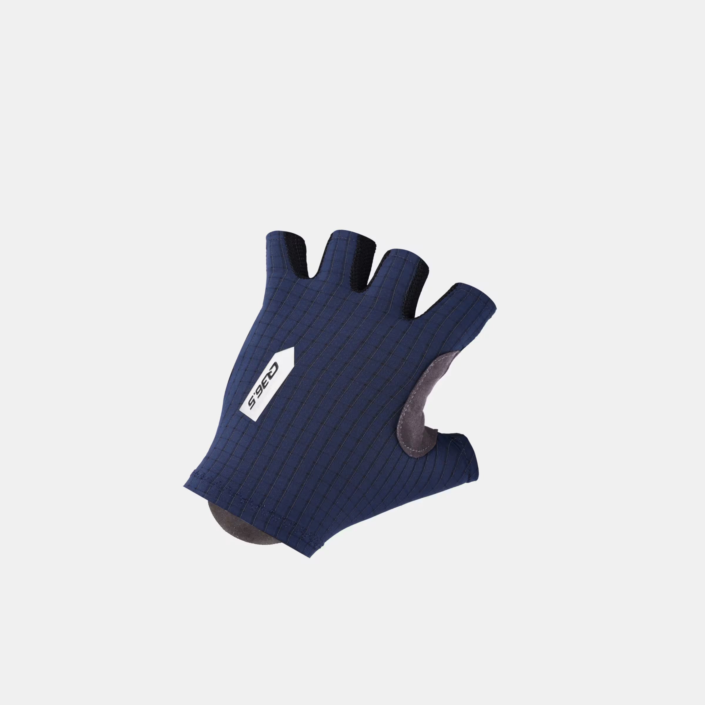 Q36.5 Dottore Pro Summer Gloves - Navy Blue with breathable fabric and minimal padding for hot-weather cycling comfort