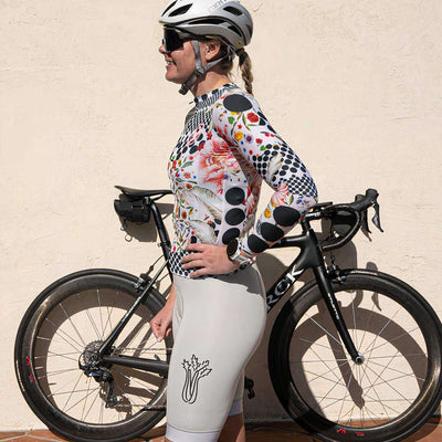 Ostroy Omloop White Lightweight Long-Sleeve Jersey - Women's