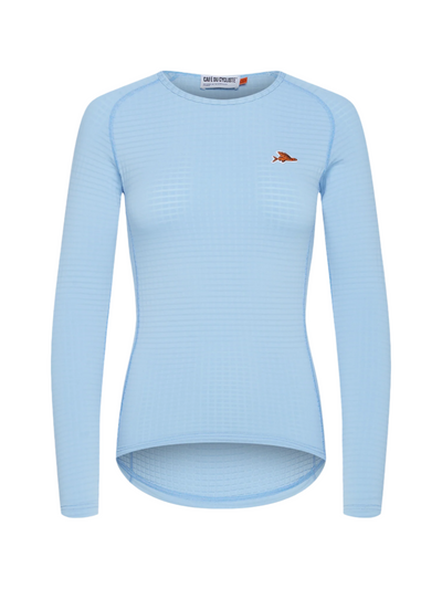 Cafe Du Cycliste Coline Long Sleeve Base Layer  - Women's