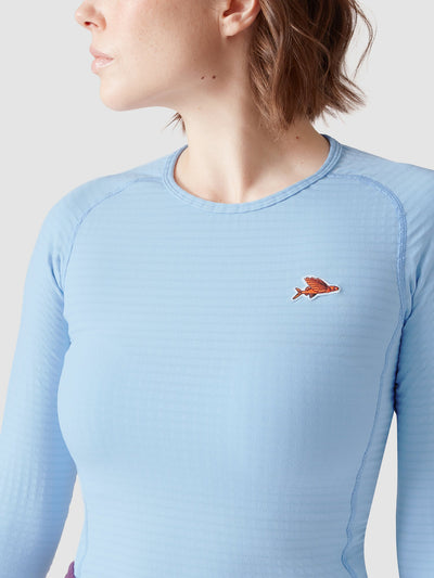 Cafe Du Cycliste Coline Long Sleeve Base Layer  - Women's