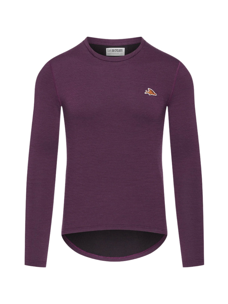 Cafe Du Cycliste Judith Long Sleeve Base Layer - Men&