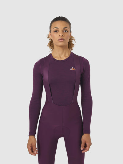 Cafe Du Cycliste Judith Long Sleeve Base Layer - Women's