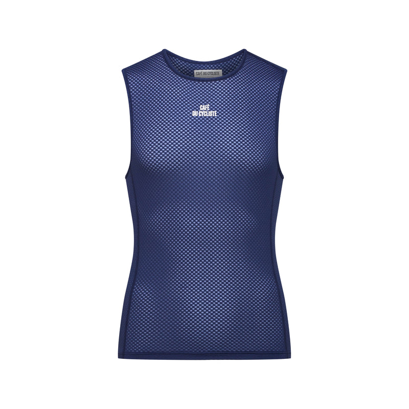 Café du Cycliste Liliane Sleeveless Base Layer - Men&