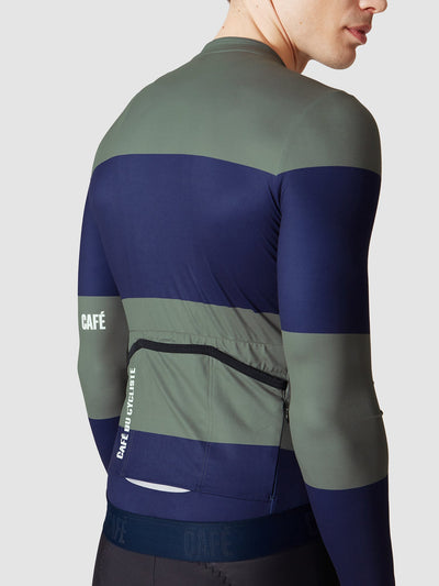 Cafe Du Cycliste Constance Long Sleeve Jersey - Men's