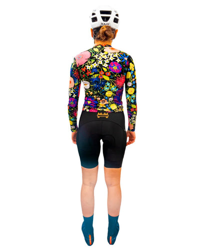 Ostroy Fiori Notturni Lightweight Long-Sleeve Jersey - Women's