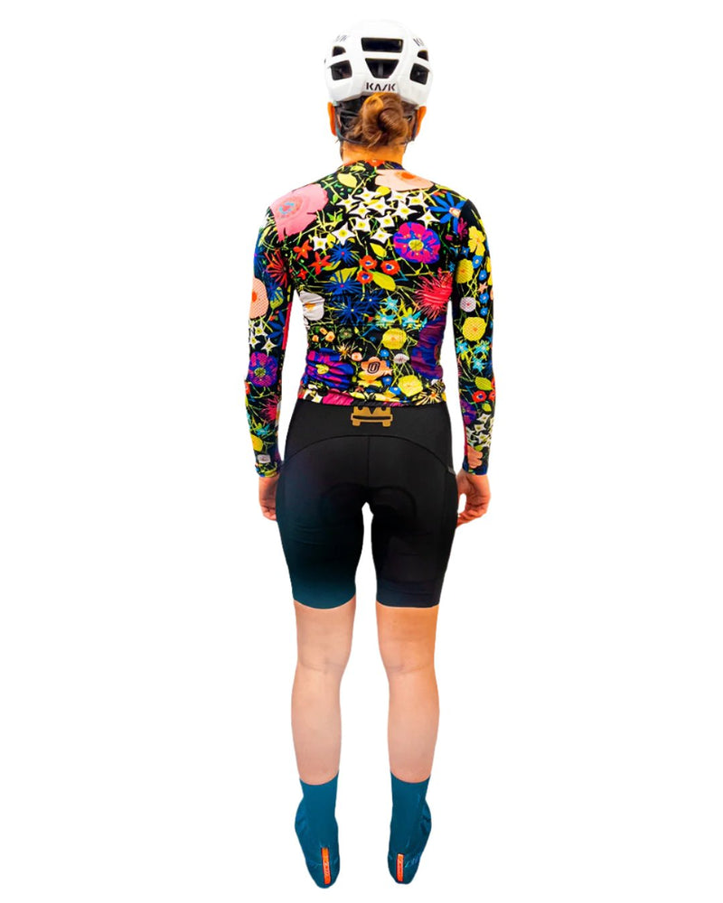 Ostroy Fiori Notturni Lightweight Long-Sleeve Jersey - Women&