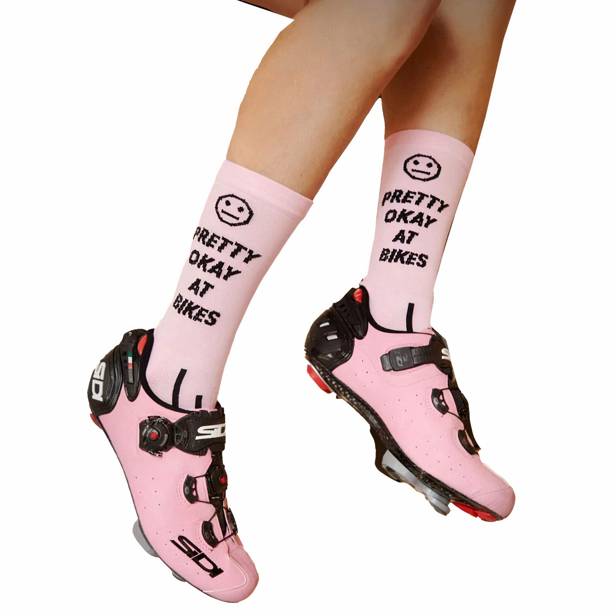 Ostroy Pretty Okay at Bikes Socks