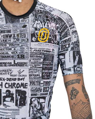 Ostroy Punk Flyers Zipperless Jersey - Men's