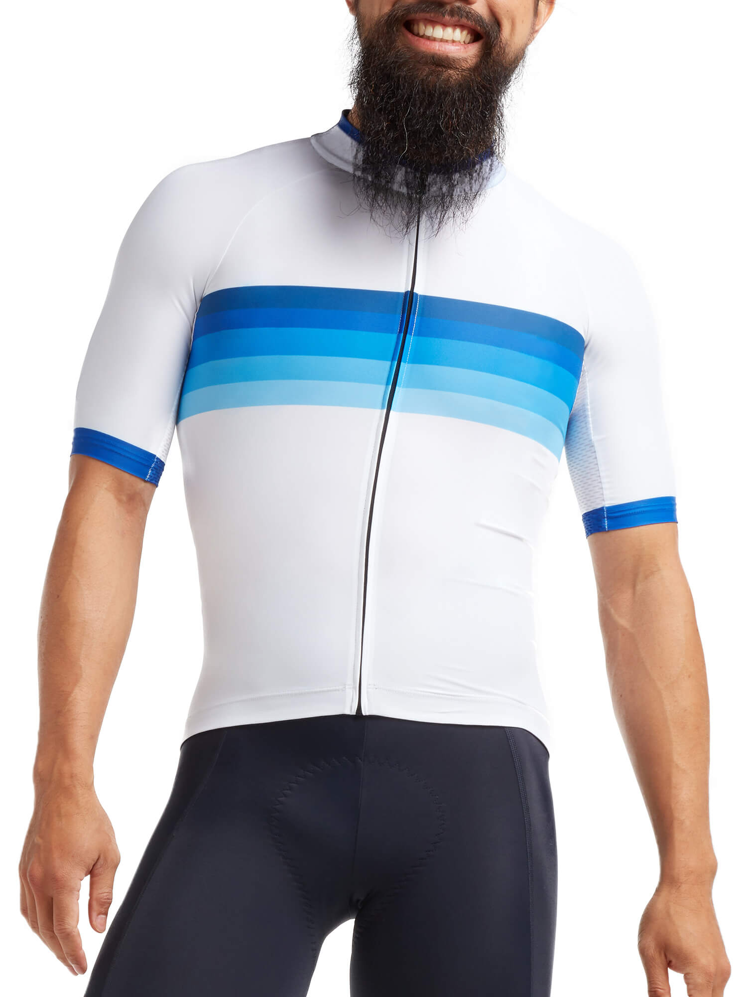 Black Sheep Cycling Men's Essentials TOUR STRIPES Jersey